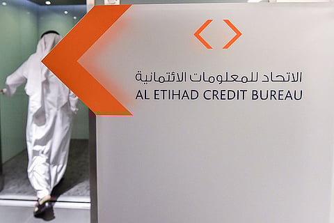 Picture of Al Etihad Credit Bureau used for illustrative purposes.