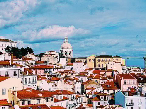View from Lisbon, Portugal