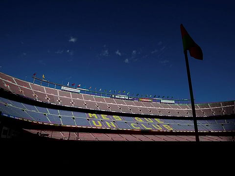 Barcelona's Camp Nou will be eerily quite on the restart of La Liga.