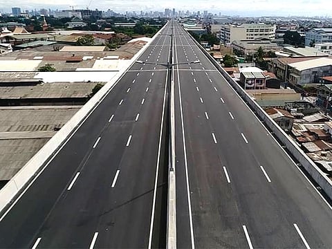 A new overhead road access unveiled in Manila, linking the port to the main north-bound superhighway linking the Philippine capital to the rest of Northern Luzon.