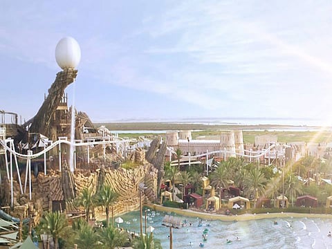 The Wavepool at Yas Waterworld