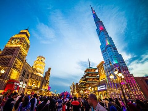 Global Village is wonderful but it can get quite crowded, so take a few preventive measures if you are headed there with the kids