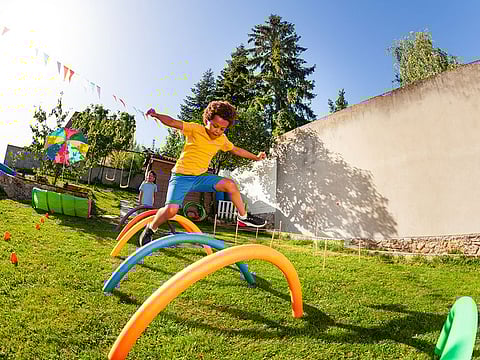 Outdoor games aren't reserved for children. There are plenty that all members of the family can participate in, for hours of fun-filled competition.