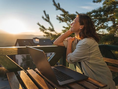 All you need for an outdoor work set-up is a table, a chair and your laptop. But you can elevate your desktop, and comfort levels, with our curated list of versatile and practical items.