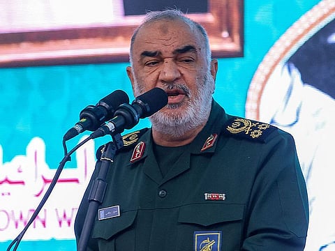 File photo of Hossein Salami, Chief of Staff of Iran's Islamic Revolutionary Guard Corps (IRGC)