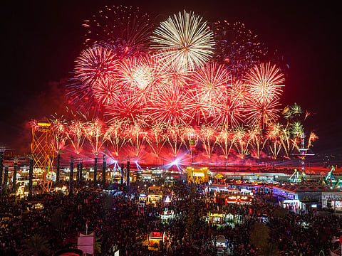 Celebrate Eid Al Etihad with stunning fireworks in Abu Dhabi and Dubai