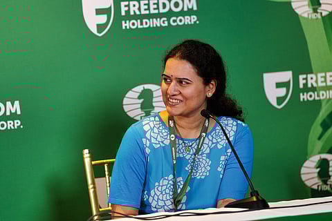 Koneru Humpy sealed the title after finishing with a score of 8.5/11 in the final round of the tournament.