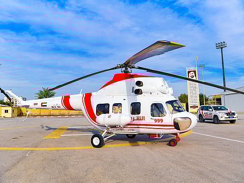 The Air Wing Department of Ras Al Khaimah Police.