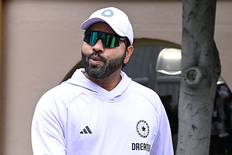 Indias Rohit Sharma wears a dejected look ahead of the fifth Test against Australia at Sydney Cricket Ground on Friday.