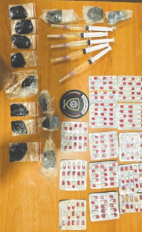 Suspicious bag at a hotel leads to drug haul in Kuwait