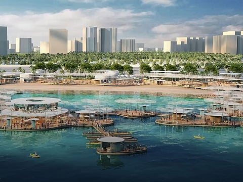 Still from Dubai Municipality video of a view of part of the project, which is slated for completion by the end of 2025