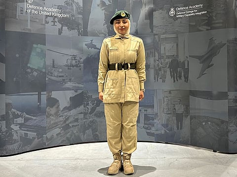 Lt Nouf was fascinated by aviation ever since she visited Dubai Airshow as a young girl