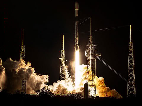 Launch of the Thuraya 4 satellite.