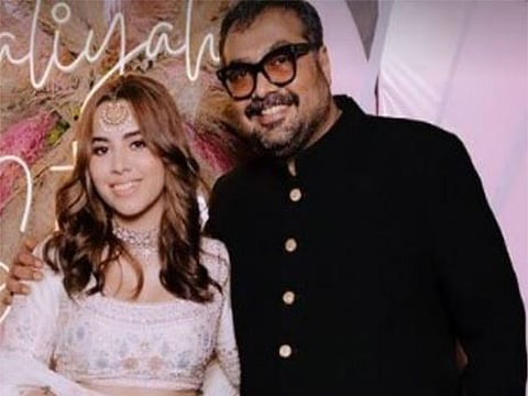 Anurag Kashyap with daughter Aaliyah Kashyap