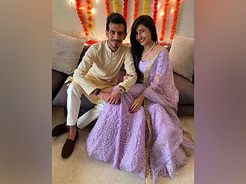 File photo: Yuzvendra Chahal, Dhanashree Verma