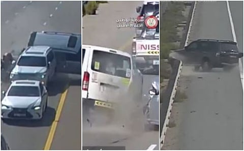 The footage, part of the "Your Comment" safety initiative, serves as a stark reminder of the dangers of inattentive driving.