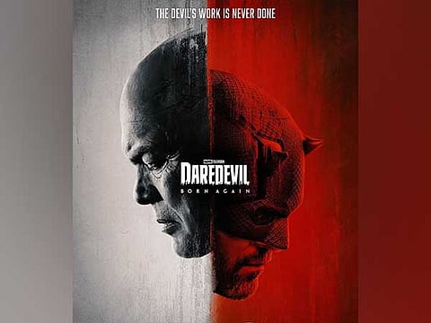 Daredevil: Born Again poster (Photo/instagram/@daredevil)