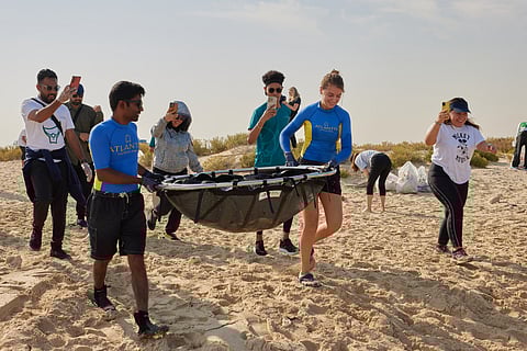 Atlantis Dubai releases Honeycomb Stingrays and sharks into the Arabian Gulf as part of its in marine conservation campaign