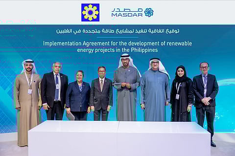 UAE renewable energy giant Masdar has announced its entry into the Philippines market, with the signing of agreements with the government of the Philippines to develop 1GW of clean energy projects.
The Implementation Agreement with the Department of Energy and the MoU with the Board of Investments of the Republic of the Philippines were signed in Abu Dhabi.