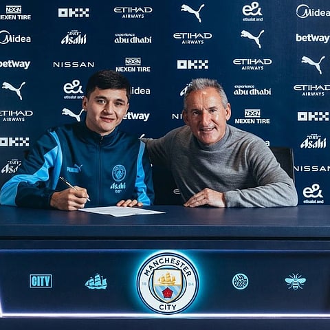 Abdukodir Khusanov has signed a four-and-a-half year deal at the Etihad.