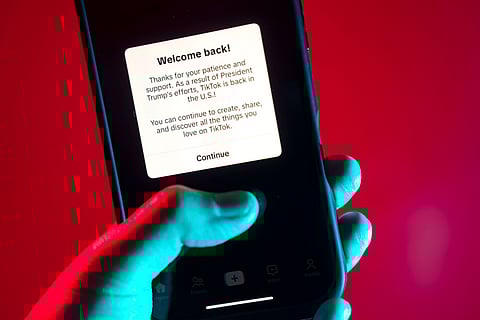 The video app briefly went dark last month to comply with a federal ban, only for it to return after Trump vowed to halt enforcement of the law.