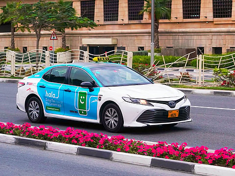 The emirate's taxi sector recorded a 16% growth in the market share of e-hail trips in 2024 compared to 2023