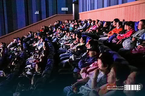 Saudi movie screenings were held in Beijing last October as part of the "Saudi Film Nights".