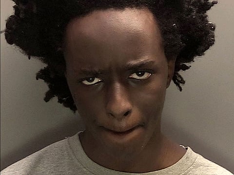 A handout image released by Merseyside Police and received in London on January 20, 2025, shows the custody photograph of Axel Rudakubana.