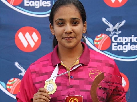 UAE left-hander Keziah Miriam Sabin is elated to see her perseverance pay off after coming back from brink.