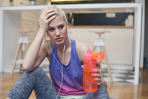 Your body multitasks well, and during intense exercise, it knows exactly where to focus its energy. Instead of powering your digestion, it shifts blood flow to your muscles to help you push through