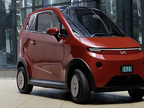 Meet EVA, India’s first solar-powered car and it costs only Dh14,000