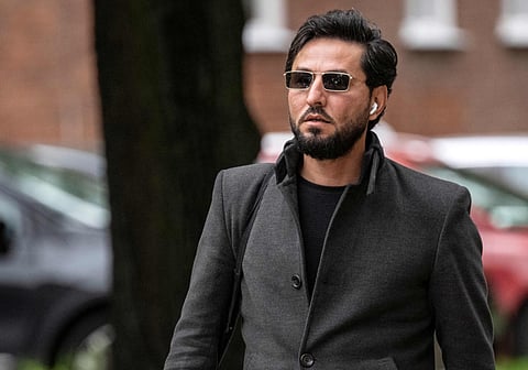 Salwan Momika in Malmö, southern Sweden.