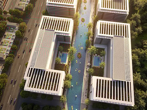 Damac has been extensively using the water element at some of its recent Dubai launches.