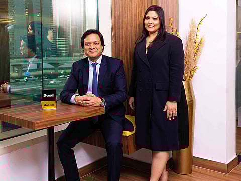 Porush Jhunjhunwala, CEO, Banke International Properties, and Aditi Jhunjhunwala, Head of Operations