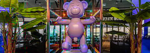 Joseph Klibansky's masterpiece and artistic touches enhance AMAYA Dubai's vibrant ambiance