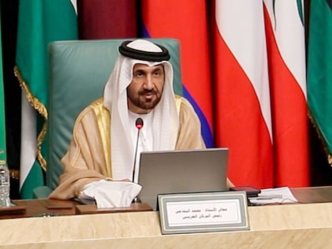 Mohammed bin Ahmed Al Yamahi, President of the Arab Parliament
