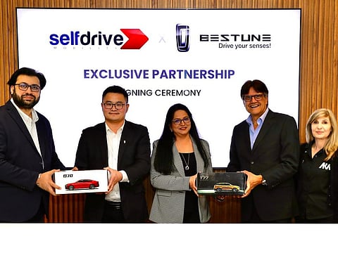 SelfDrive Mobility & Bestune announce an exclusive strategic collaboration across the UAE and GCC