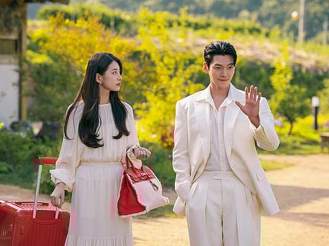 Kim Woo-bin and Bae Suzy from the show, Genie, Make a Wish.