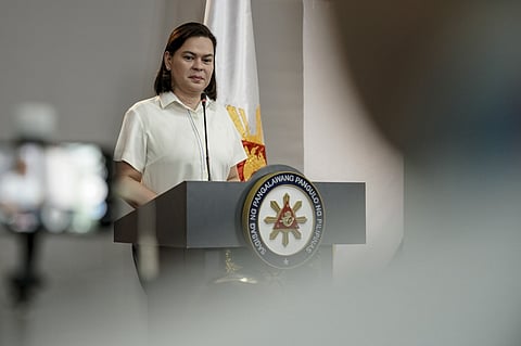 Philippines Vice President Sara Duterte News Conference