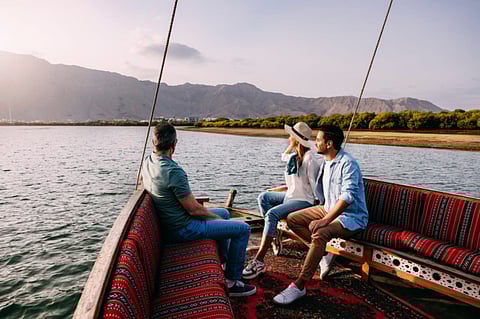 Al Suwaidi Pearls is situated in the Al Rams area, 12 km from Ras Al Khaimah. It is nestled at the foothills of the majestic Hajar Mountains.