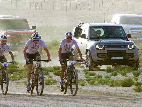 Sheikh Mohammed attends ‘Desert Race’ at Al Marmoom Reserve