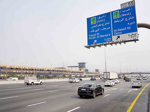 RTA extended Exit 55 leading to Al Rebat Street by 600 metres, increasing the number of lanes from two to three.