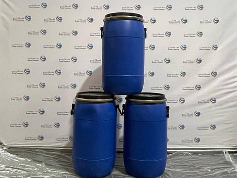Dubai Customs thwarts an attempt to smuggle 1.2 tonnes of psychoactive drugs.
