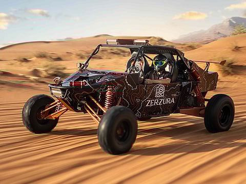 Zerzura’s signature dune buggy experience
