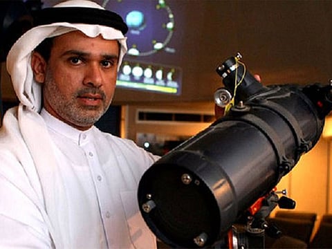 Ibrahim Al-Jarwan, Chairman of the Emirates Astronomy Society and member of the Arab Union for Space and Astronomy Sciences.