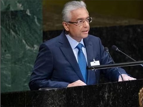 Officers arrested the 63-year-old along with his wife Kobita Jugnauth in the early hours of Sunday and questioned him for several hours, police sources who asked not to be named told AFP. Kobita Jugnauth was later released.