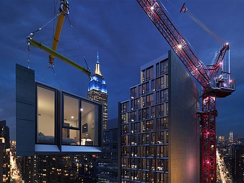 Linq has a production facility in Dubai where it creates built-to-order rooms for clients.