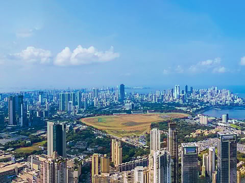 A view of Mumbai skyline.