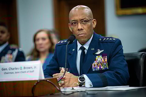 Joint Chiefs of Staff Charles Q. Brown during a House Appropriations Subcommittee On Defense Budget Hearing.
