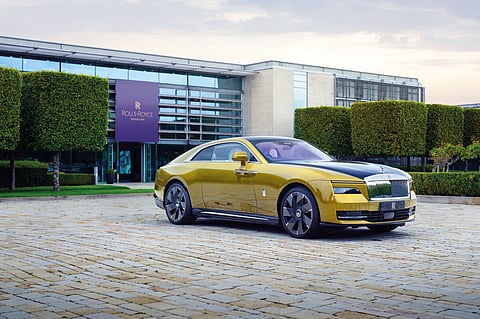 Rolls-Royce Spectre. As the world moves toward electrification, the very essence of luxury motoring
is evolving in ways few could
have imagined.